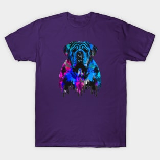 Neapolitan Mastiff Guard Dog Stencil T-Shirt